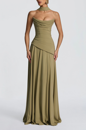 Vestido Longo Romane  – Elegância e Charme Atemporal