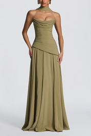 Vestido Longo Romane  – Elegância e Charme Atemporal
