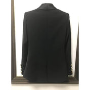 Blazer Estruturado com Lapela Xale e Cinto - Elegância Atemporal