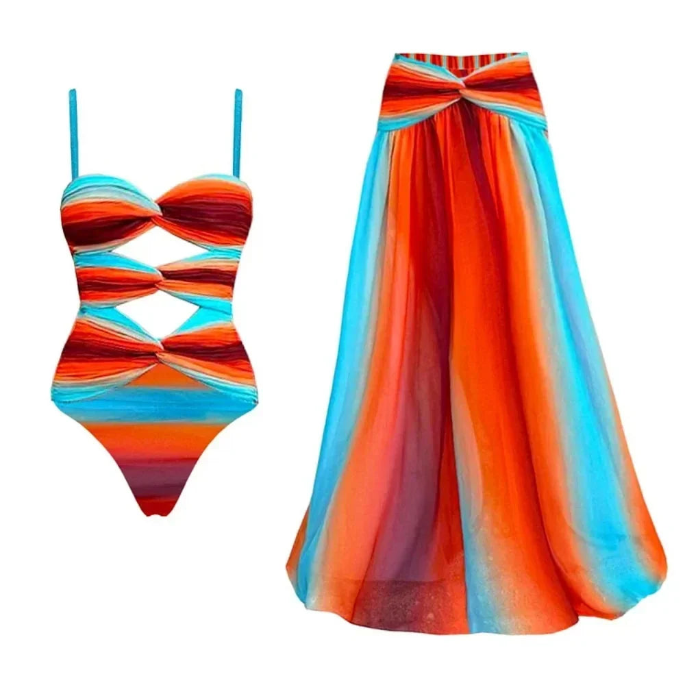 Conjunto Maio com Sustentação e Saída de Praia - Elegância e Sofisticação