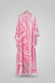 Vestido Longo Fluido Estampado