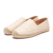 Mocassim CHCH de Couro – Estilo Retrô, Luxo Leve, Bico Redondo e Salto Baixo Confortável