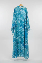 Vestido Longo Fluido Estampado