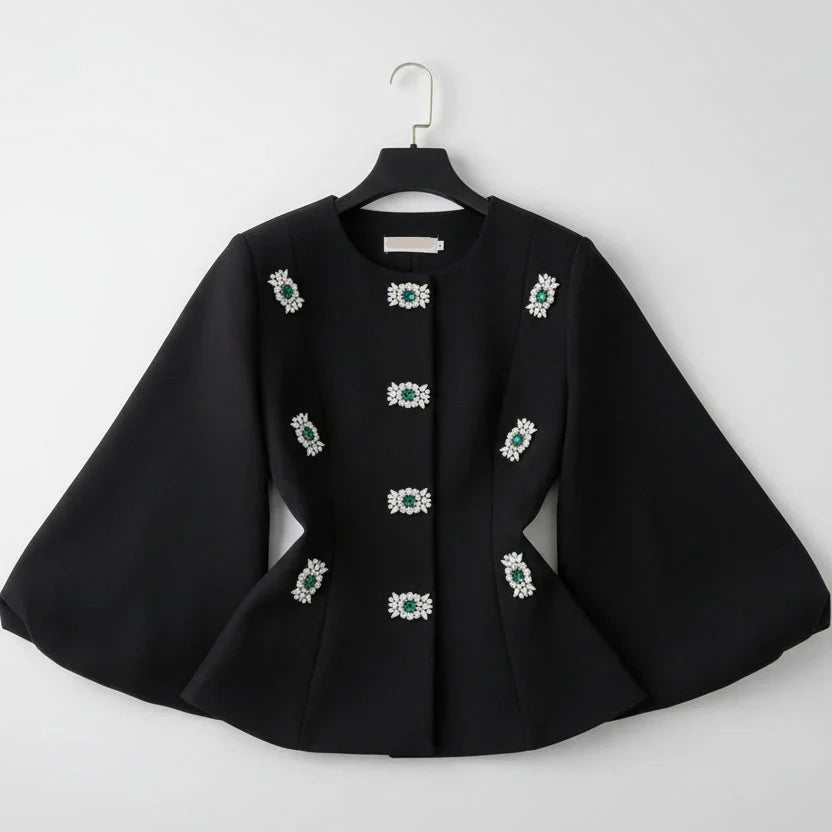 Camisa bordada a mão - elegante sofisticada