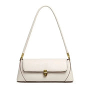 Bolsa de Ombro – Couro Ecológico, Estilo Luxo, Pequena e Elegante, Modelo Underarm/Clutch