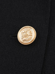 Cardigan Modal Curto com Gola Marinheiro Imponente