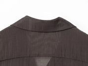 Camisa Elegante de Manga Longa – Modelagem Solta e Minimalista