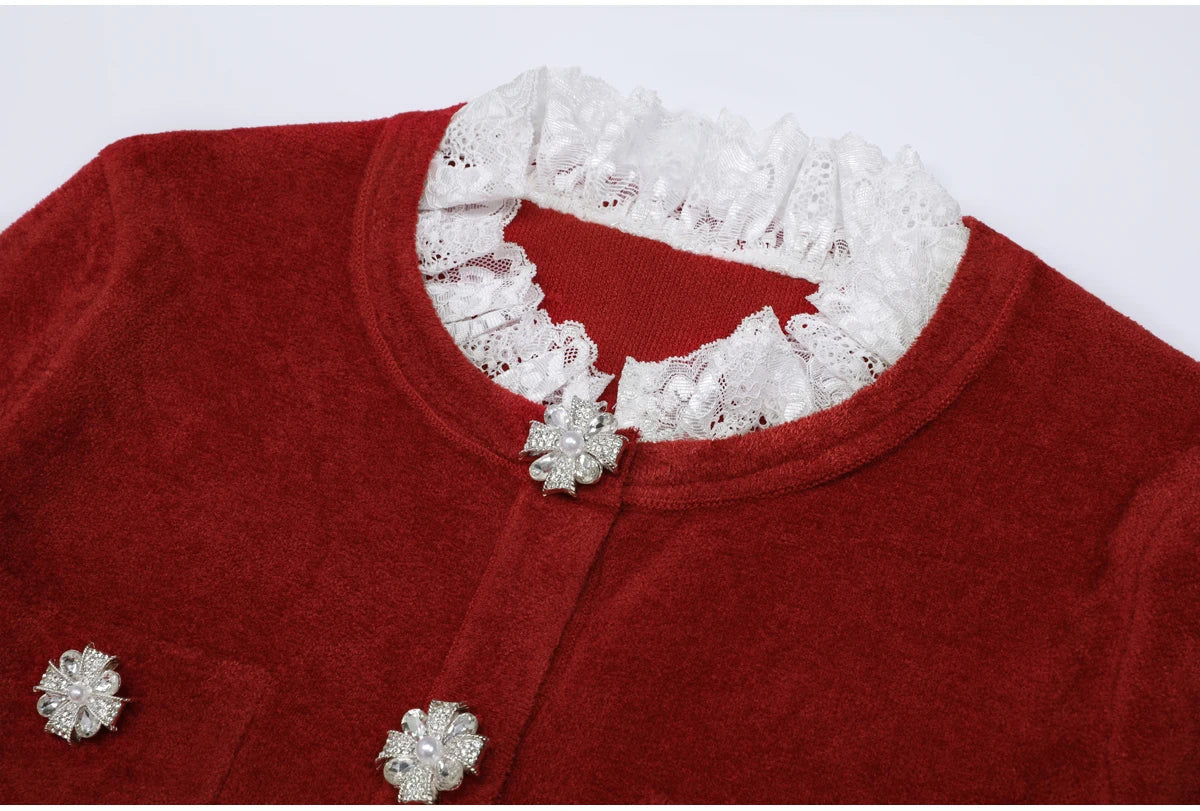 Conjunto Executivo Rosa: Casaco Estruturado e Saia Sereia Midi – Elegância