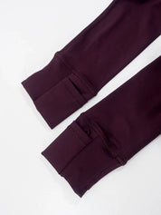 Conjunto Esportivo Feminino com Zíper Dourado e Calça Modeladora
