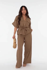 Conjunto comfy - elegante e moderno