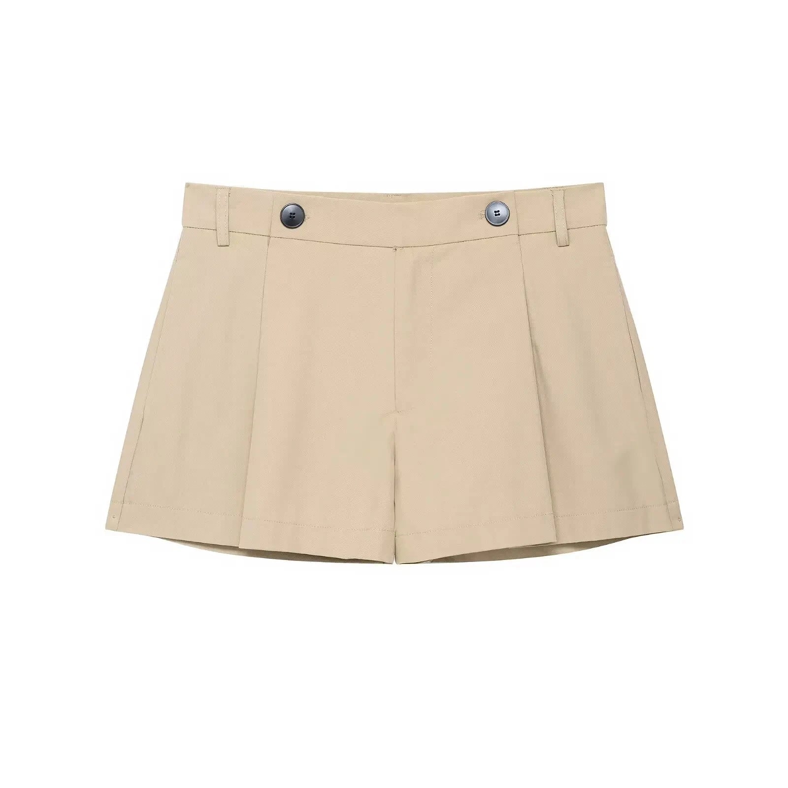 Conjunto Streetwear Elegante: Casaco Estruturado com Cinto e Shorts de Alfaiataria