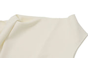 Vestido Assimétrico de Um Ombro Só com Drapeado Elegante e Saia Linha A