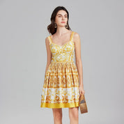 Vestido Estampa Dolce - Elegante
