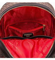 Mochila CHCh Feminina Premium com Design Exclusivo e Detalhe Artístico