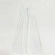 Vestido Elegante de Verão com Decote Quadrado - Leveza e Sofisticação