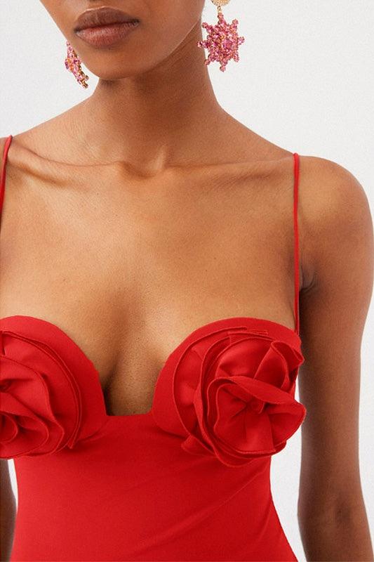 Biquíni Joyce Floral com Tiras