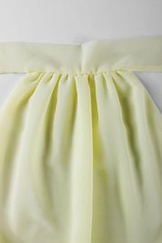 Lina | Macaquinho Curto em Chiffon com Camadas e Gola Halter